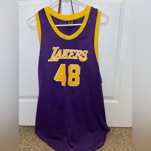 Over Sized Purple Fashon Nova Lakers Jersey Size Small